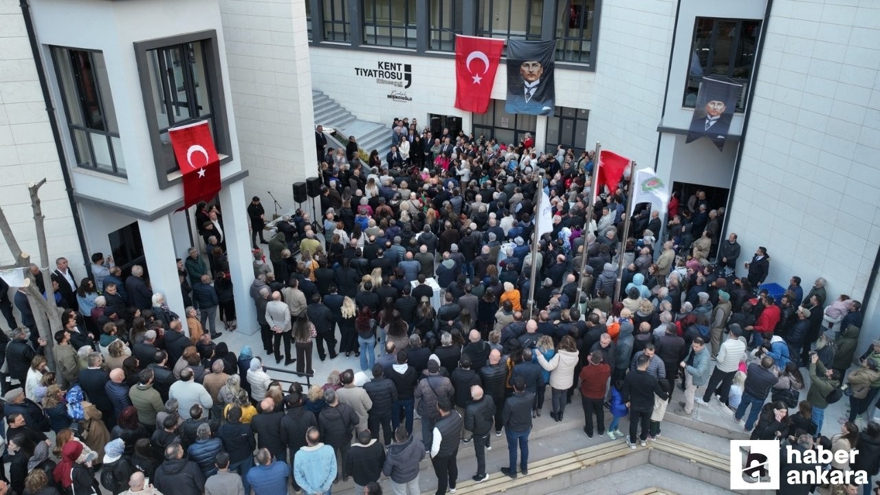 Etimesgut'ta Yunus Emre Kültür Merkezi kapılarını açtı