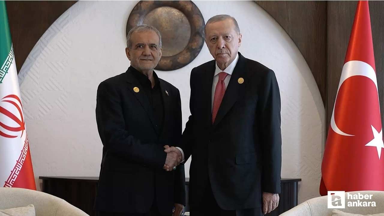 Cumhurbaşkanı Erdoğan ile İran Cumhurbaşkanı Pezeşkiyan ateşkesi görüştüler