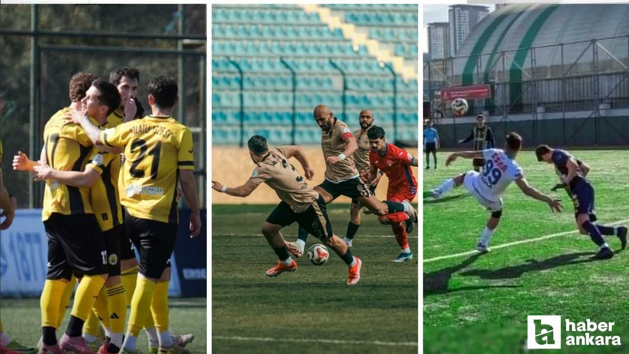 Etimesgutspor, Polatlı 1926 SK ve Çankaya FK maç sonuçları belli oldu
