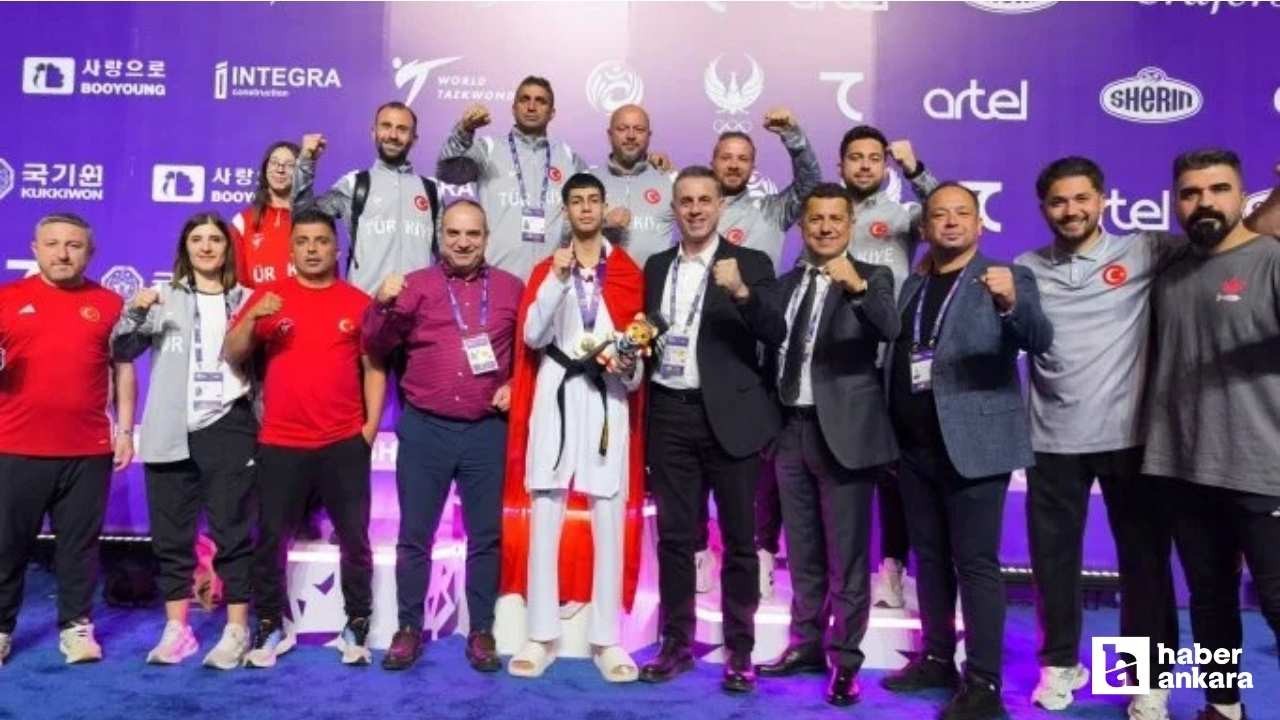 Dünya Gençler Şampiyonası'nda milli tekvandocular 2 madalya kazandı