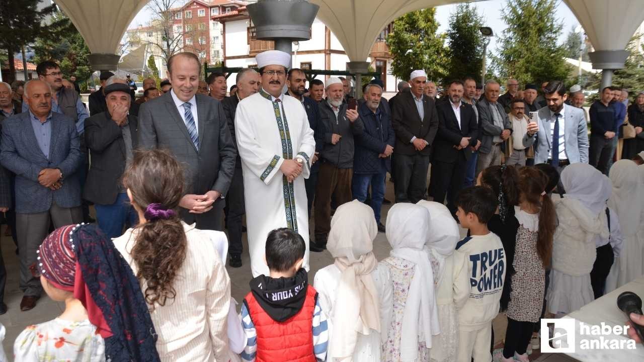 Kahramankazan'da hacı adayları dualarla kutsal topraklara uğurlandı