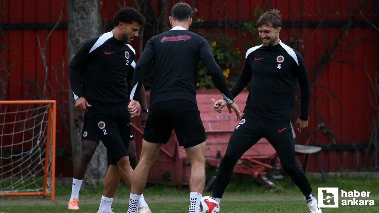 Natura Dünyası Gençlerbirliği, Galatasaray maçı hazırlıklarını son antrenmanla tamamladı