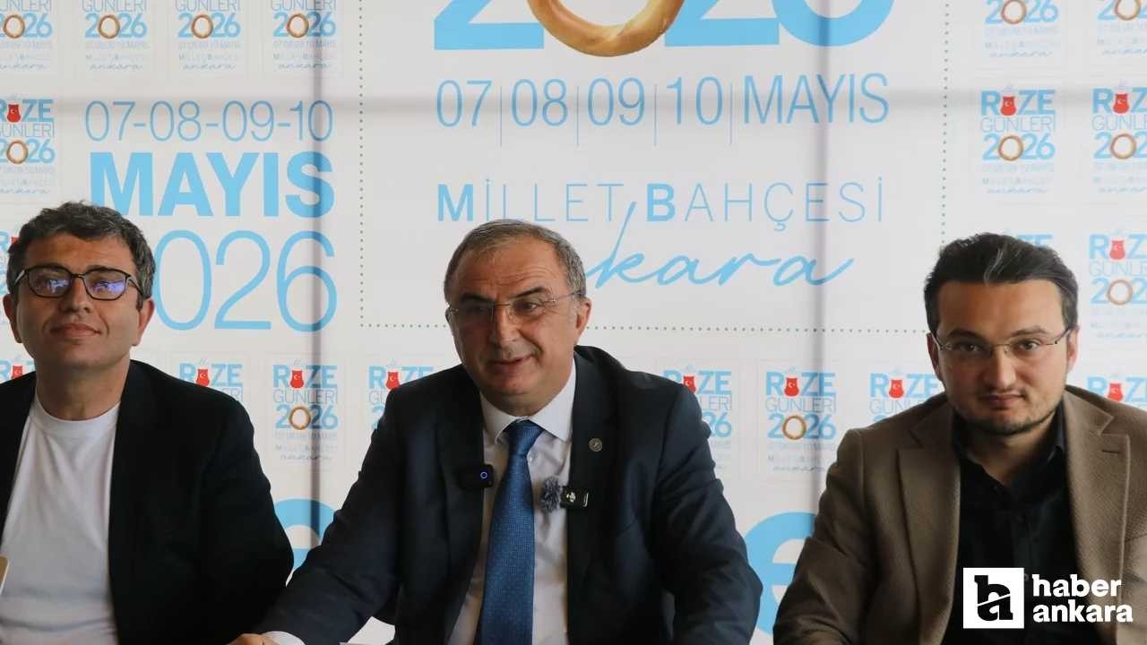 Rize, Ankara'ya geliyor! Tanıtım Günleri 7-10 Mayıs'ta Ankara'da düzenlenecek