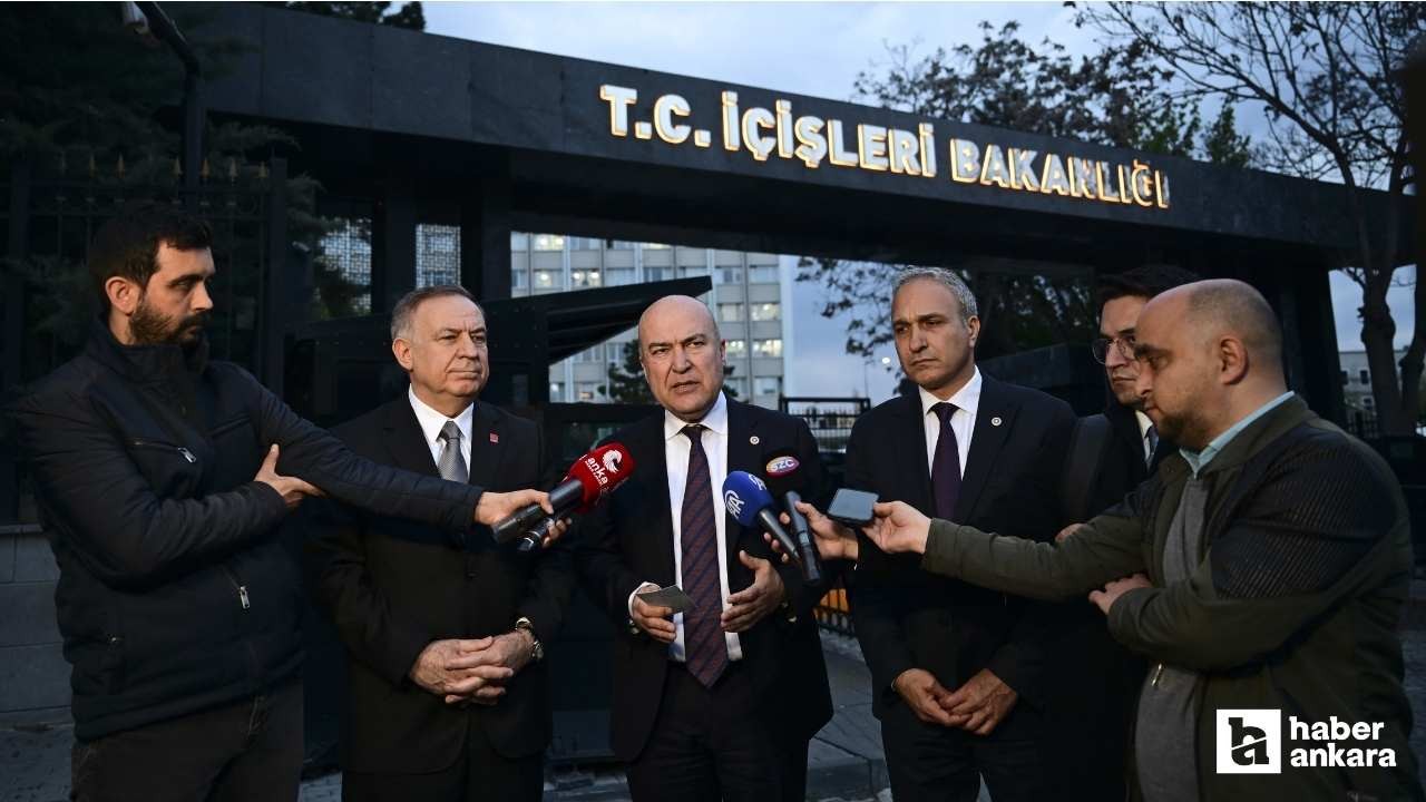 CHP heyeti İçişleri Bakanı Mustafa Çiftçi ile görüşme yaptı