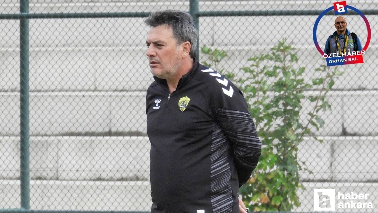 Karalar İnşaat Etimesgut Spor Teknik direktörü Aykan Atik: Buraya kadar getirdik, artık çıkmak istiyoruz