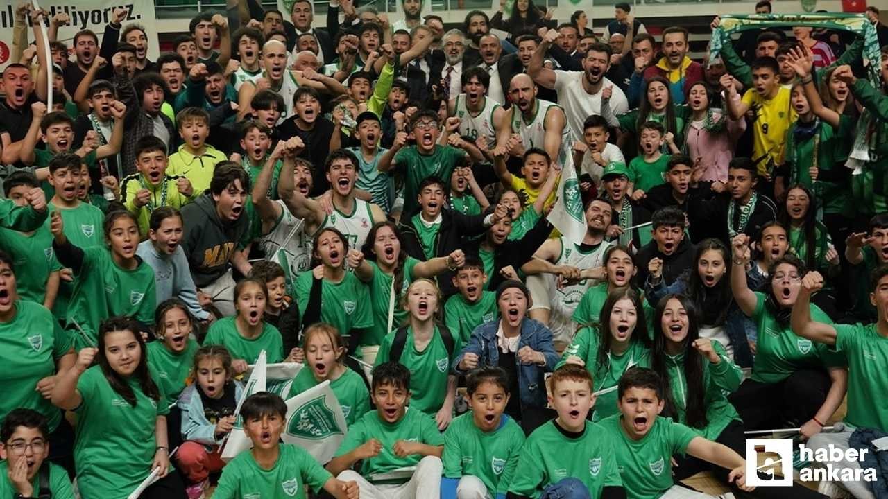 Keçiören Belediyesi Bağlumspor, Türkiye Basketbol Ligi’ne yükseldi