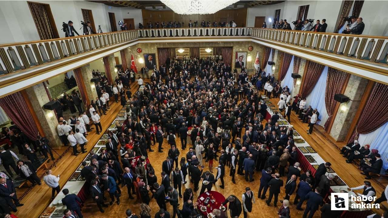 TBMM'de yapılan 23 Nisan resepsiyonu liderleri buluşturdu