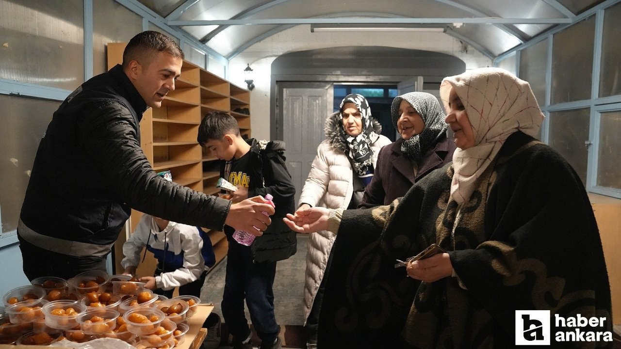 Keçiören'de, Kahramanmaraş'taki okul saldırısında hayatını kaybedenler için mevlit okutuldu
