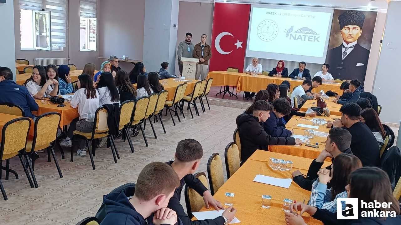 Natek 2026 Gençlik Çalıştayı, Nallıhan'da yapıldı