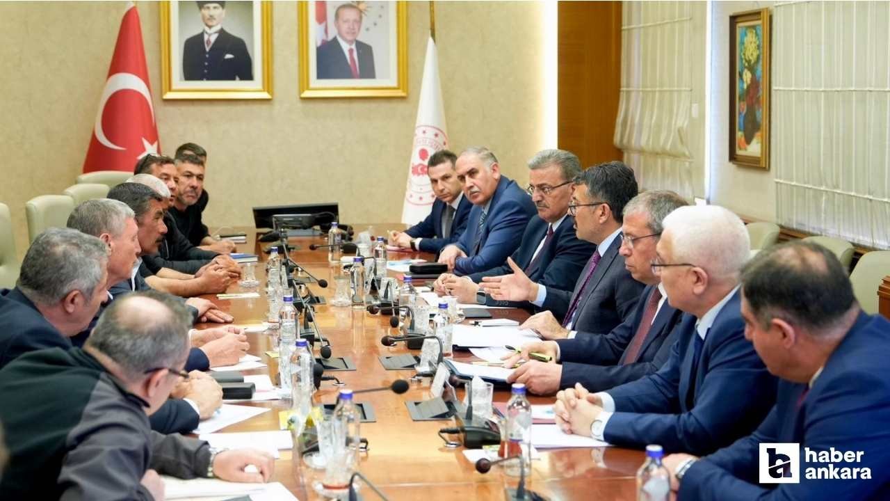 Ankara'da 9 gündür süren maden işçilerinin eylemi uzlaşmayla sona erdi