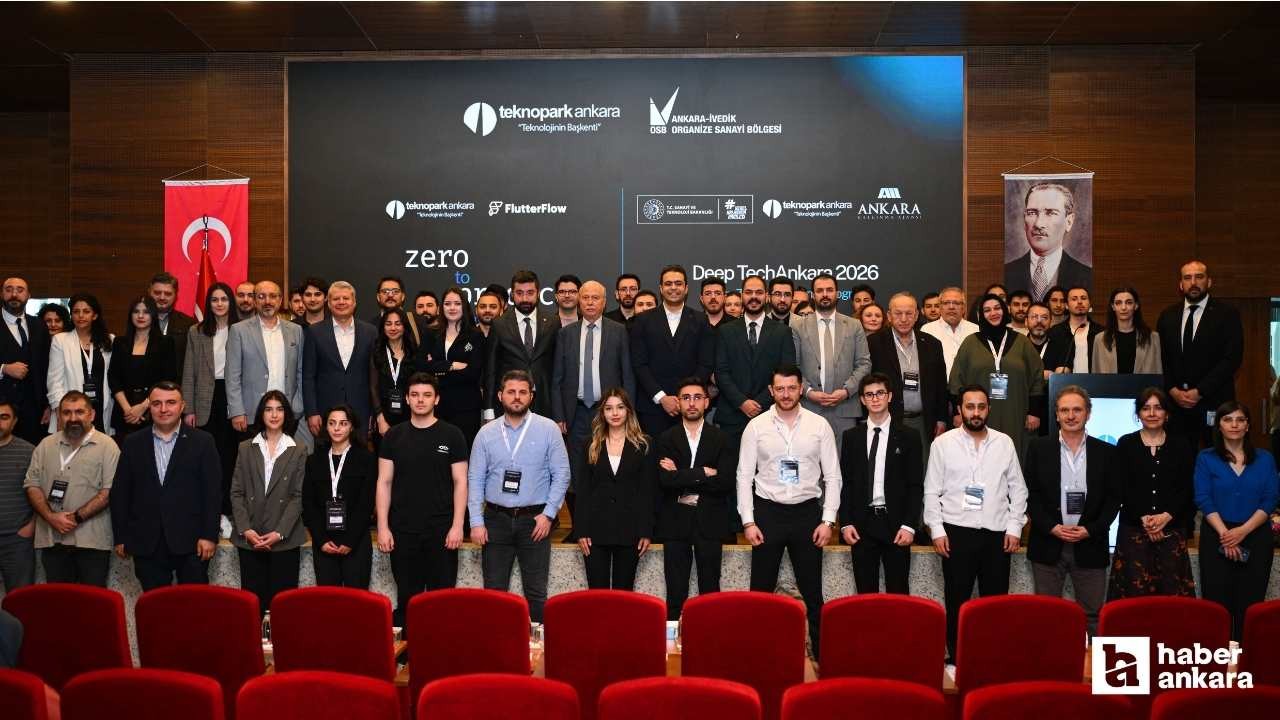Teknopark Ankara'da yapay zeka girişimcileri yatırımcılarla bir araya getirildi