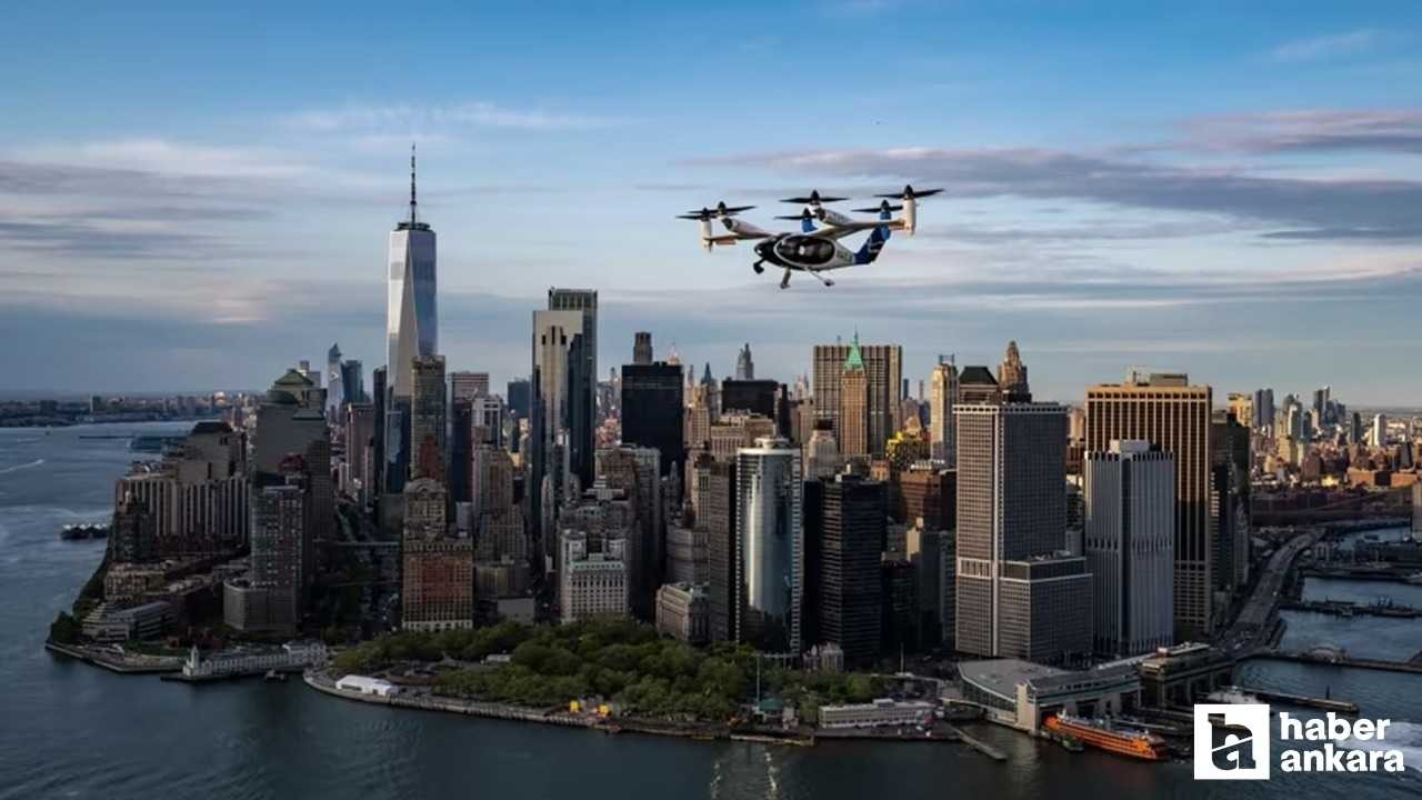 Elektrikli hava taksileri, New York’ta deneme uçuşlarına başladı