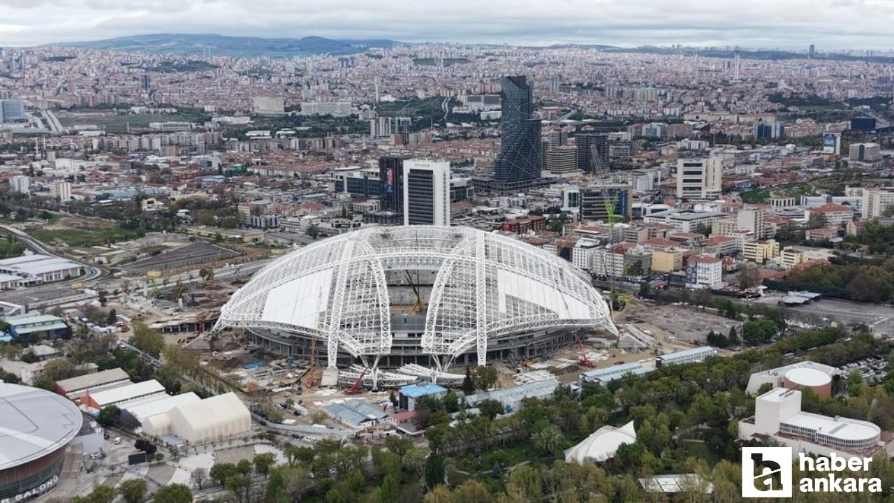 Ankara Valisi Yakup Canbolat, Yeni 19 Mayıs Stadı’ndaki çalışmaları denetledi