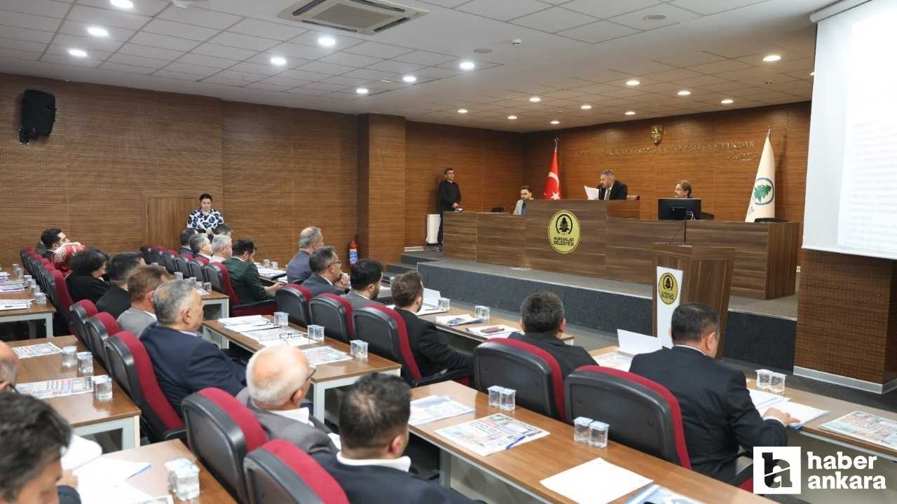 Pursaklar Belediyesi Mayıs ayı meclis toplantısının ilk oturumunu gerçekleştirdi