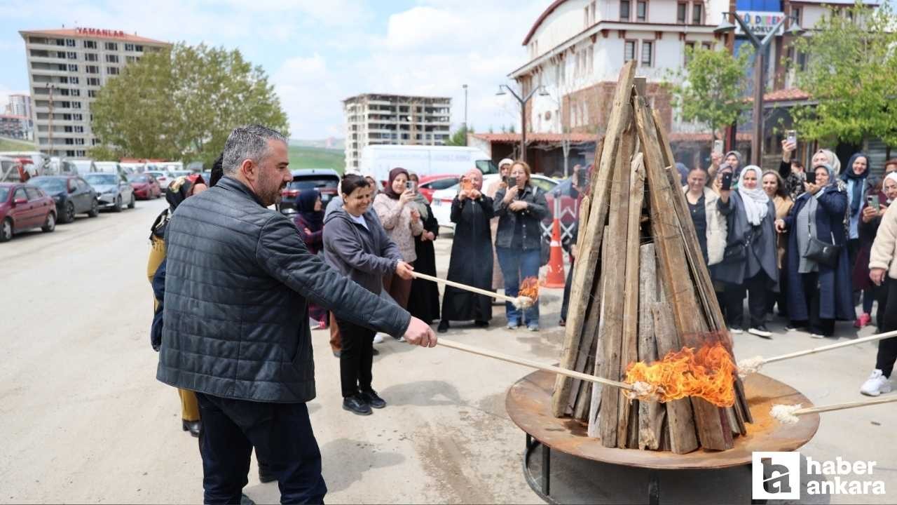 Pursaklar Belediyesi Hanımevleri, Endemik Vadi'de Hıdırellezi kutladı!