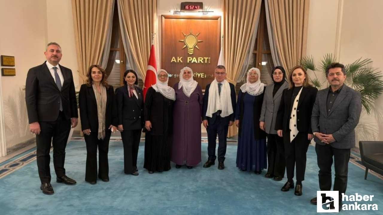 Barış Anneleri, TBMM 'de AK Parti grubunu ziyaret etti