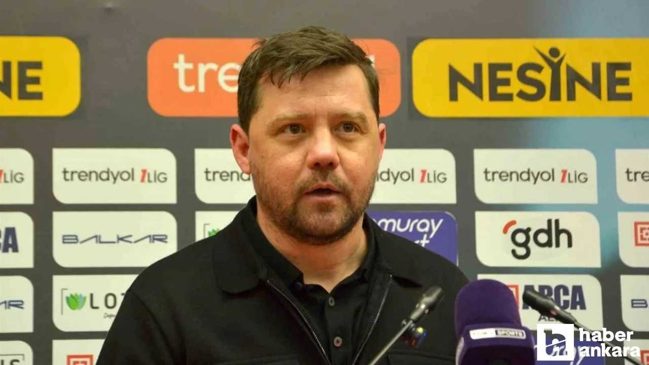 Çorum FK Teknik Direktörü Uğur Uçar, Emre Gökdemir İnşaat Ankara Keçiörengücü maçını değerlendirdi