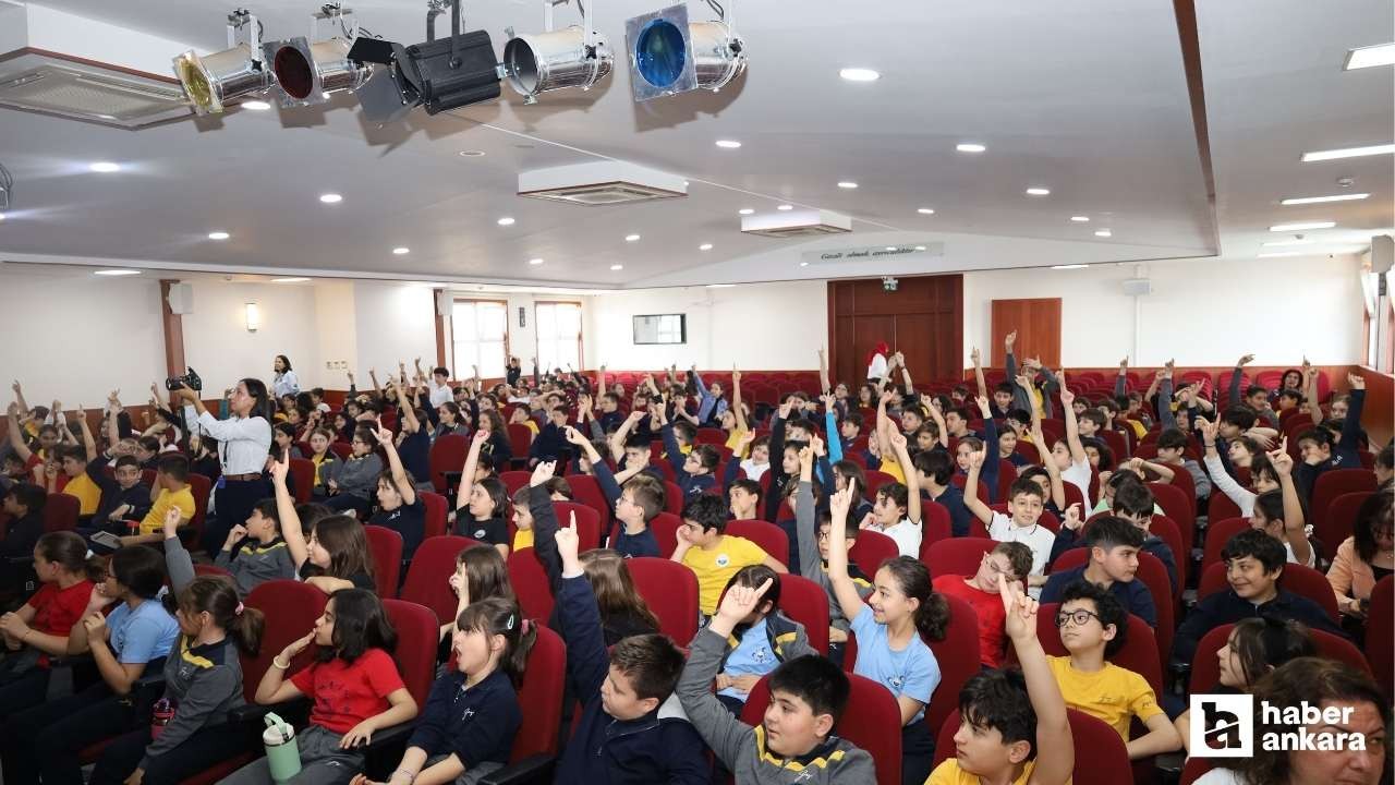 Ankara'da öğrencilere 