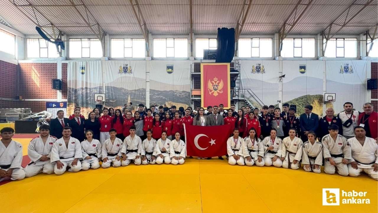 Milli judocular, Ümitler Balkan Şampiyonası'na damga vurdular