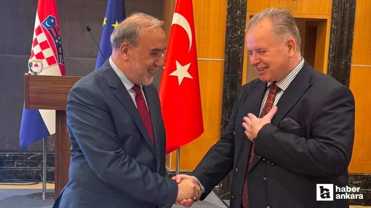 Hırvatistan'ın Milli Günü başkentte düzenlenen resepsiyonla kutlandı