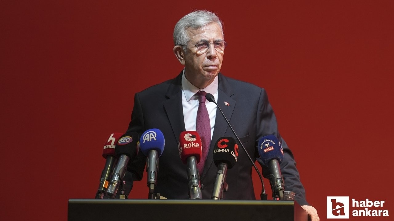 ABB Başkanı Mansur Yavaş, Tarihi Kentler Birliği Toplantısı'na katıldı ...