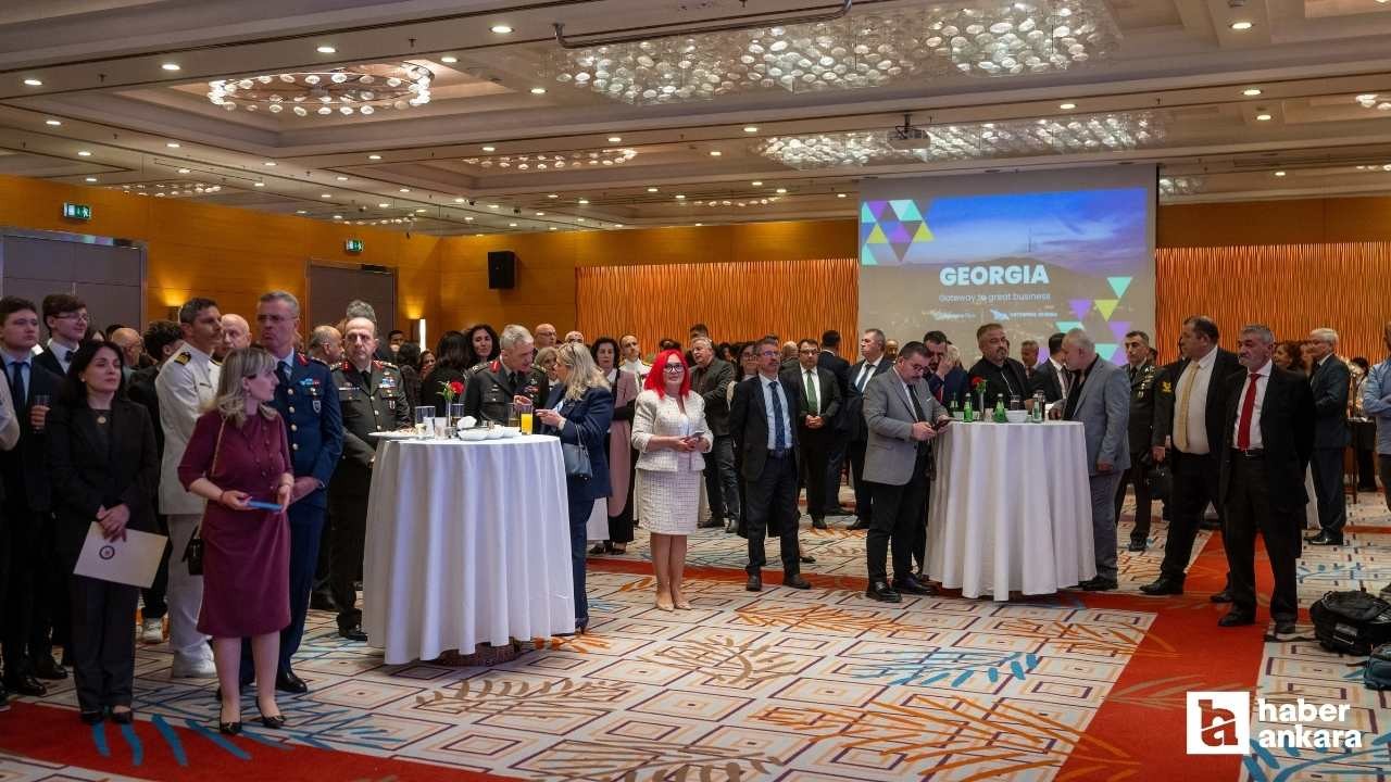 Ankara'da düzenlenen resepsiyon ile 