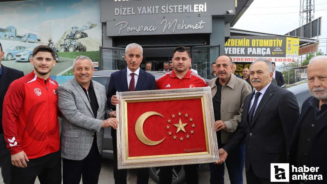Gölbaşı'nda hayatını kaybeden güreşçilerimiz için mevlit okutuldu