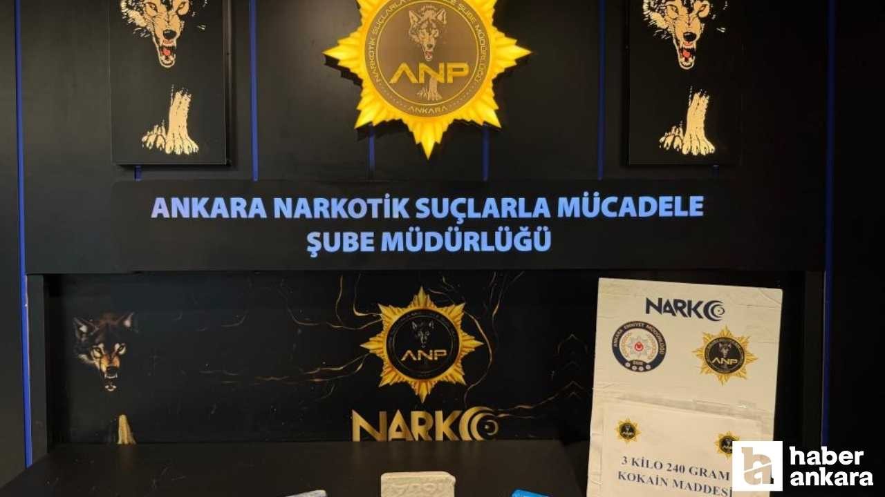 Kahramankazan'da yasaklı madde operasyonu: 1 kişi gözaltına alındı