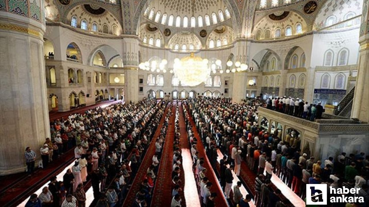 İl il bayram namazı saatleri açıklandı: Ankara, İstanbul, İzmir bayram namazı saatleri