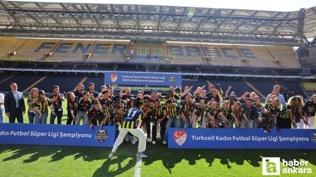 Kadın Futbol Süper Ligi Fenerbahçe’nin şampiyonluğu ile sona erdi