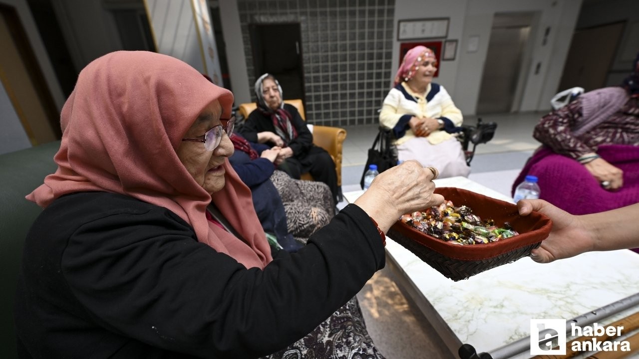 Ankara’da huzurevinde bayram sevinci: Yaşlılar Kurban Bayramı’nı yakınlarıyla kutladı
