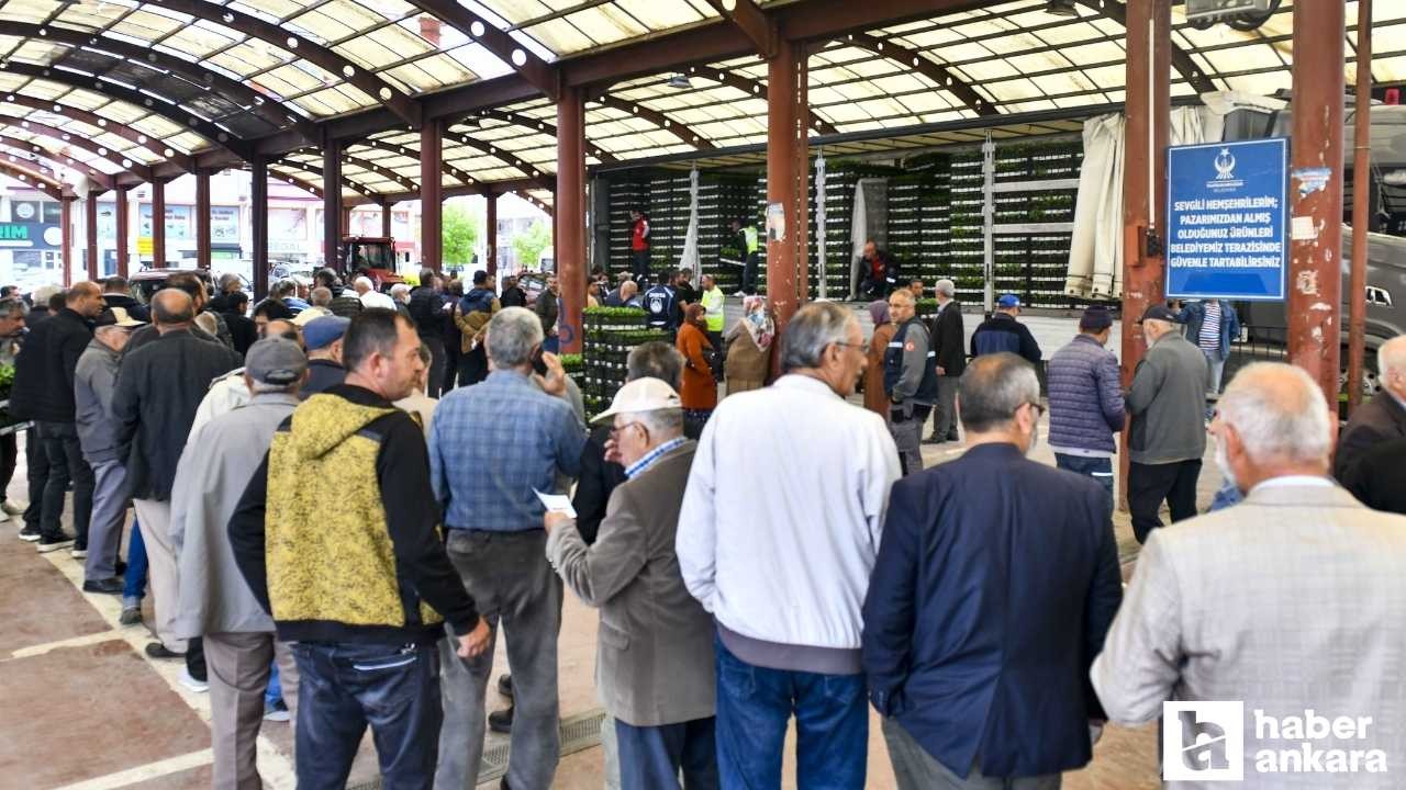 Ankara Büyükşehir Belediyesinden 25 ilçede 8 milyon sebze fidesi desteği!