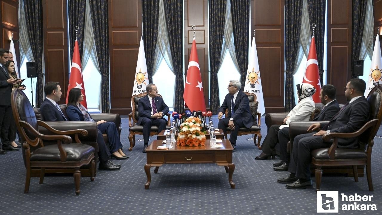 CHP ve MHP heyetleri AK Parti Genel Merkezi'ni ziyaret etti