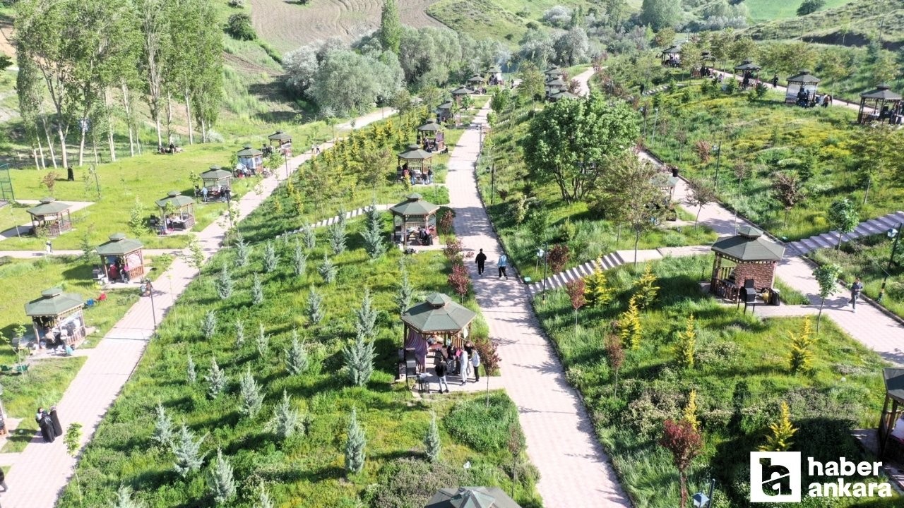 Bayram tatilinde Keçiören'de park ve tesislere ilgi arttı!