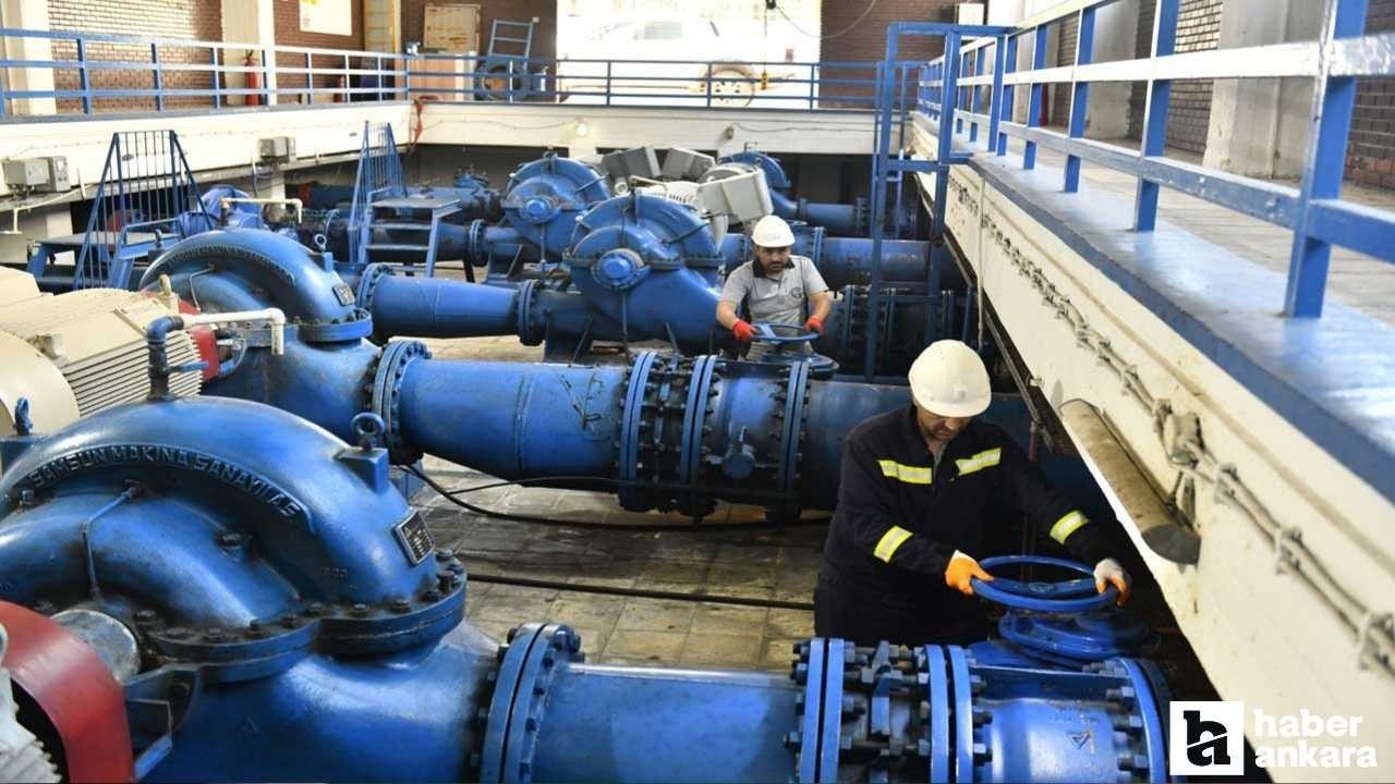 ASKİ su kesintisinin elektrik arızası kaynaklı olduğunu duyurdu!
