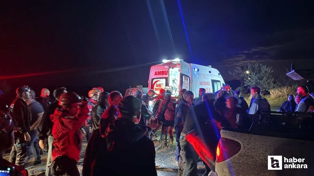 Beypazarı'nda kayıp olarak aranan kadın yaralı halde bulundu