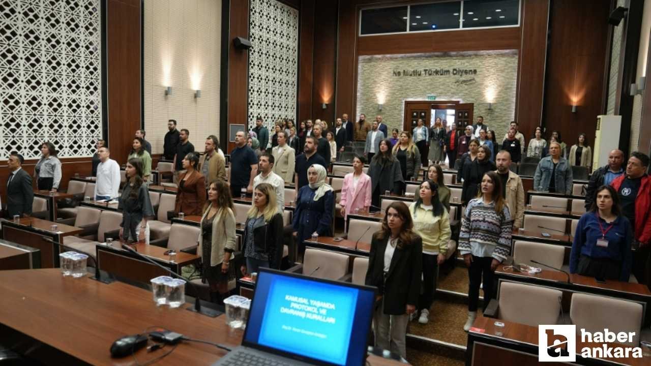 Keçiören Belediyesinden personeline kurumsal iletişimi güçlendirecek eğitim