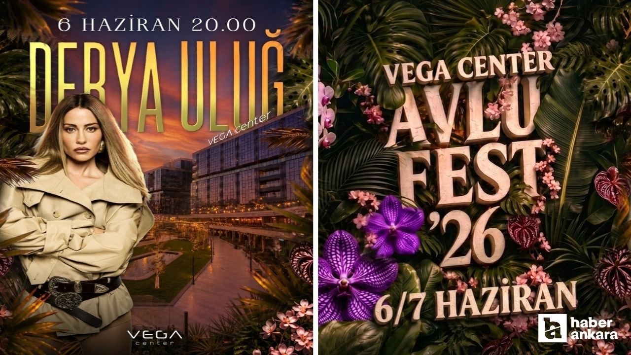 Ankara, Vega Center Avlu Fest’26 ile Yaza Merhaba Diyor