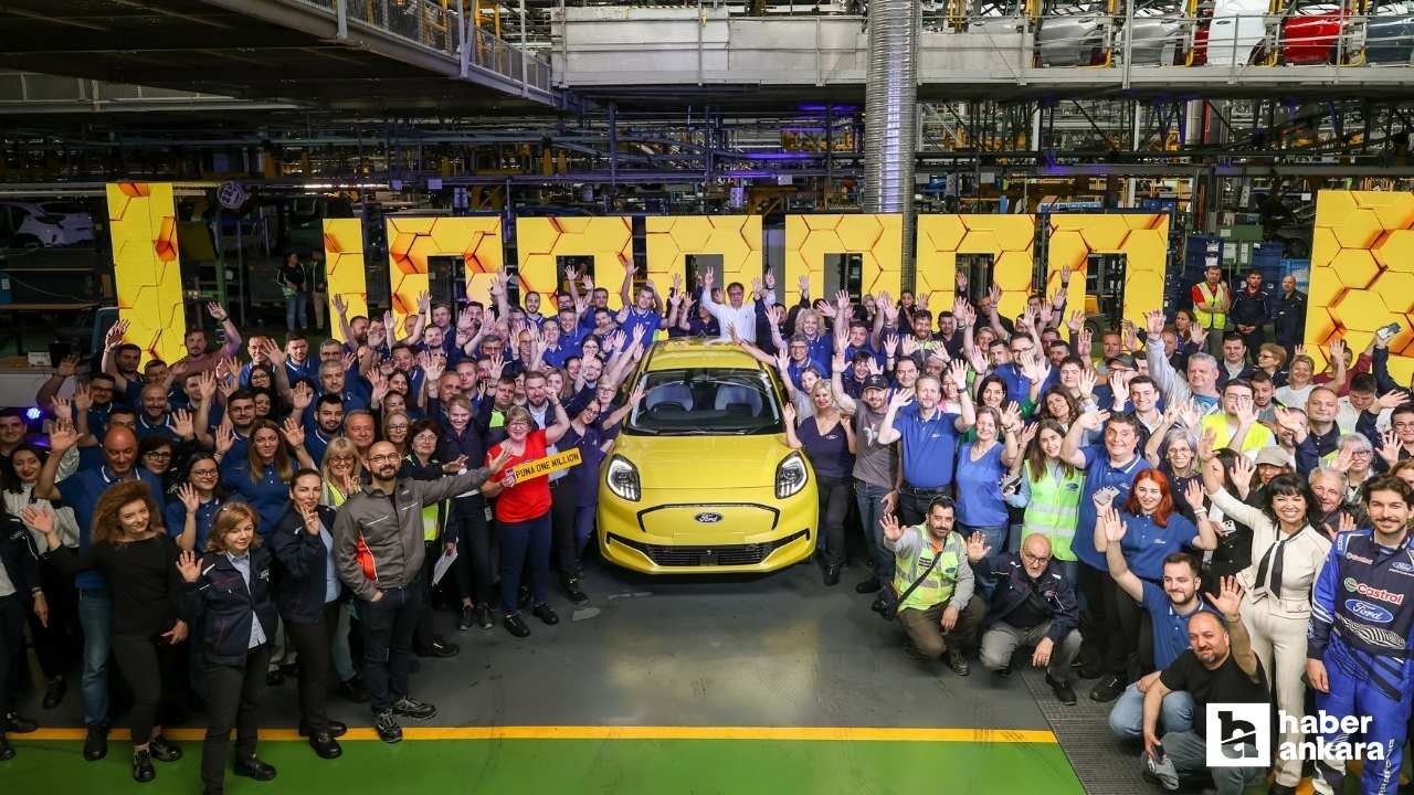 Ford Otosan'ın Craiova Fabrikası'nda üretilen 1 milyonuncu Ford Puma için özel tören