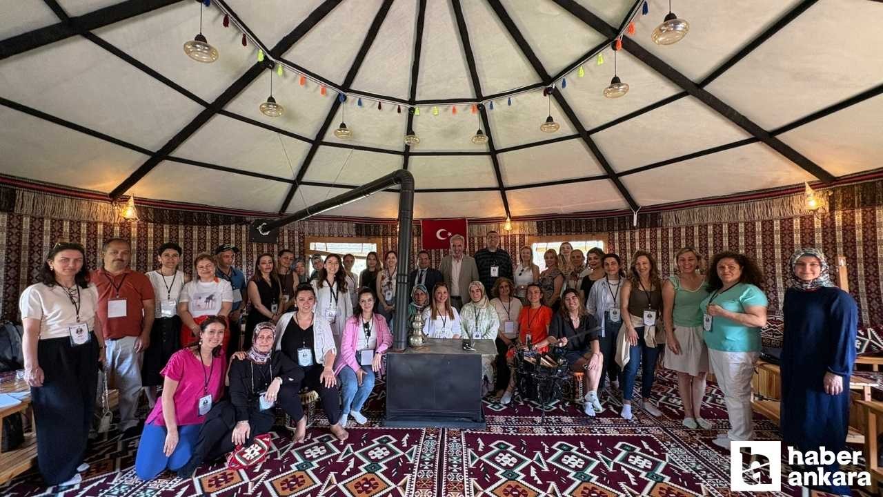 Sincan Belediyesinden öğretmenlere Eko-Çiftlik'te sıfır atık