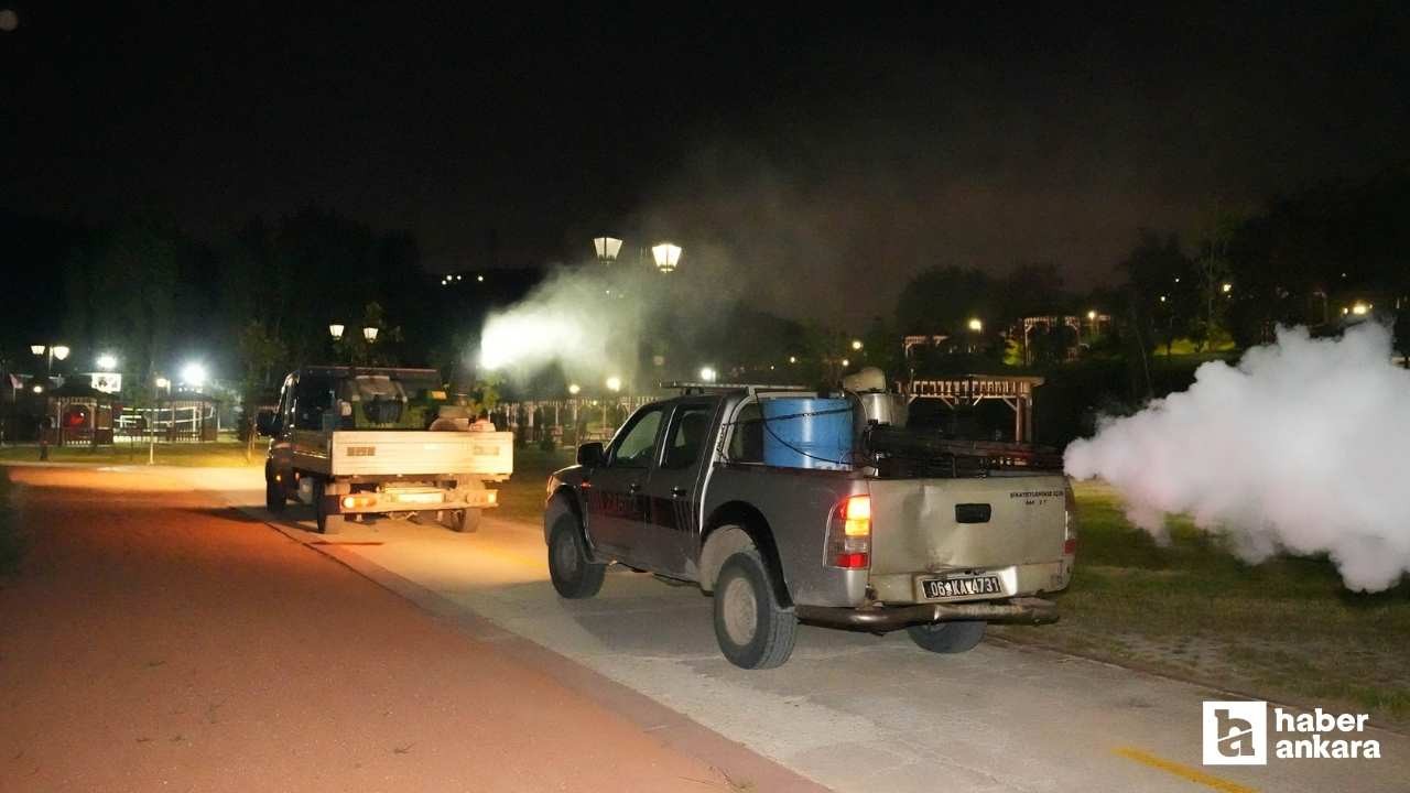 Keçiören Belediyesi 7/24 eş zamanlı ilaçlama seferberliği ba