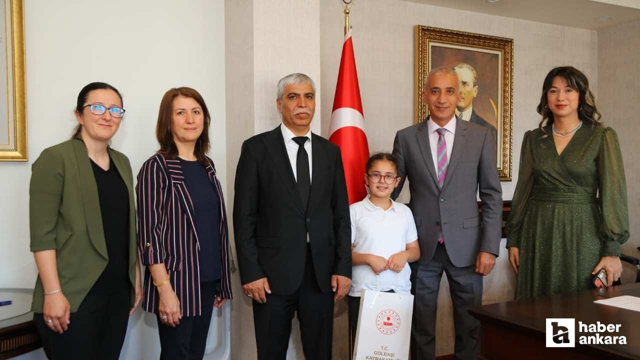 "Sıfır Atık" yarışmasında Türkiye ikincisi Gölbaşı