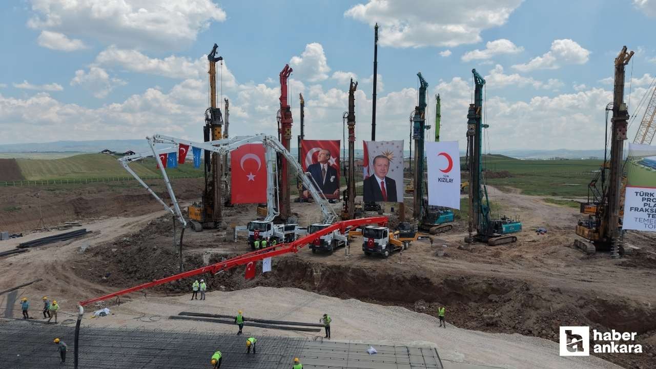 Çubuk'ta kurulacak Türk Kızılay Protürk Plazma İla