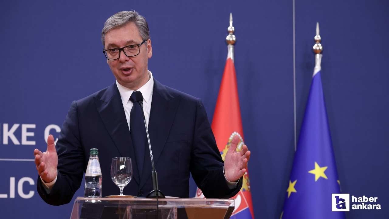 Sırbistan Cumhurbaşkanı Aleksandar Vucic, istifa e