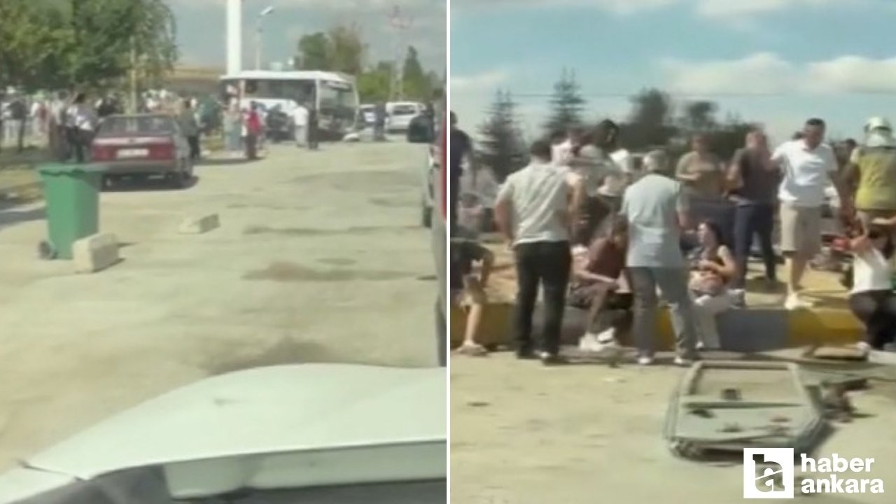 Ankara-Eskişehir yolunda feci kaza: Halk otobüsü ve kamyon çarpıştı