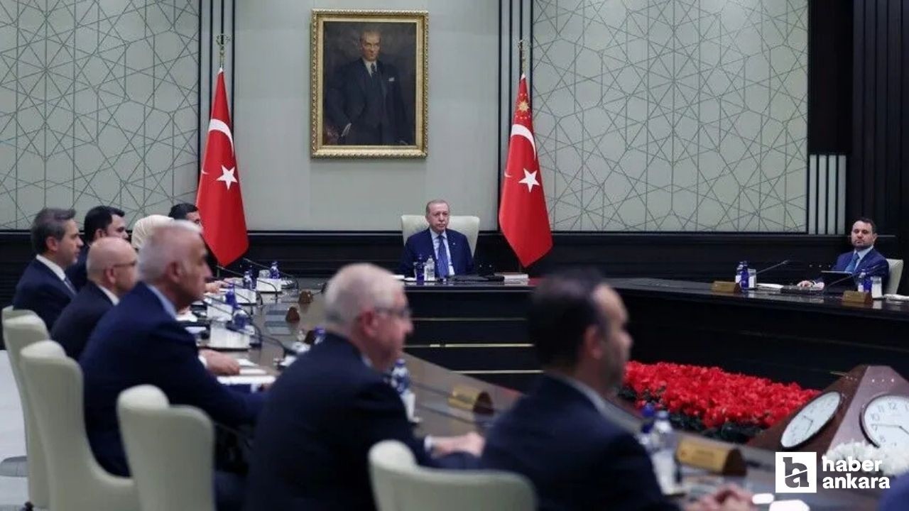 Cumhurbaşkanlığı Kabinesi yoğun gündemle toplanacak