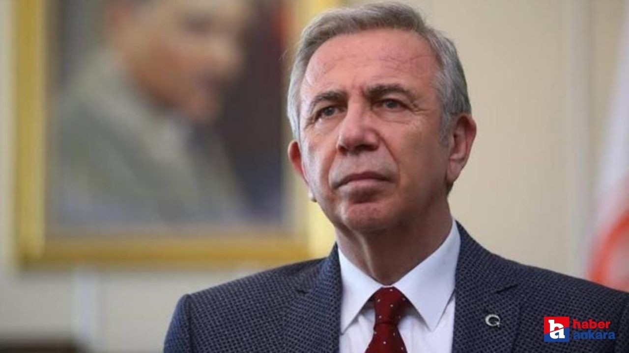 Mansur Yavaş'tan Özkan Uğur için taziye mesajı!