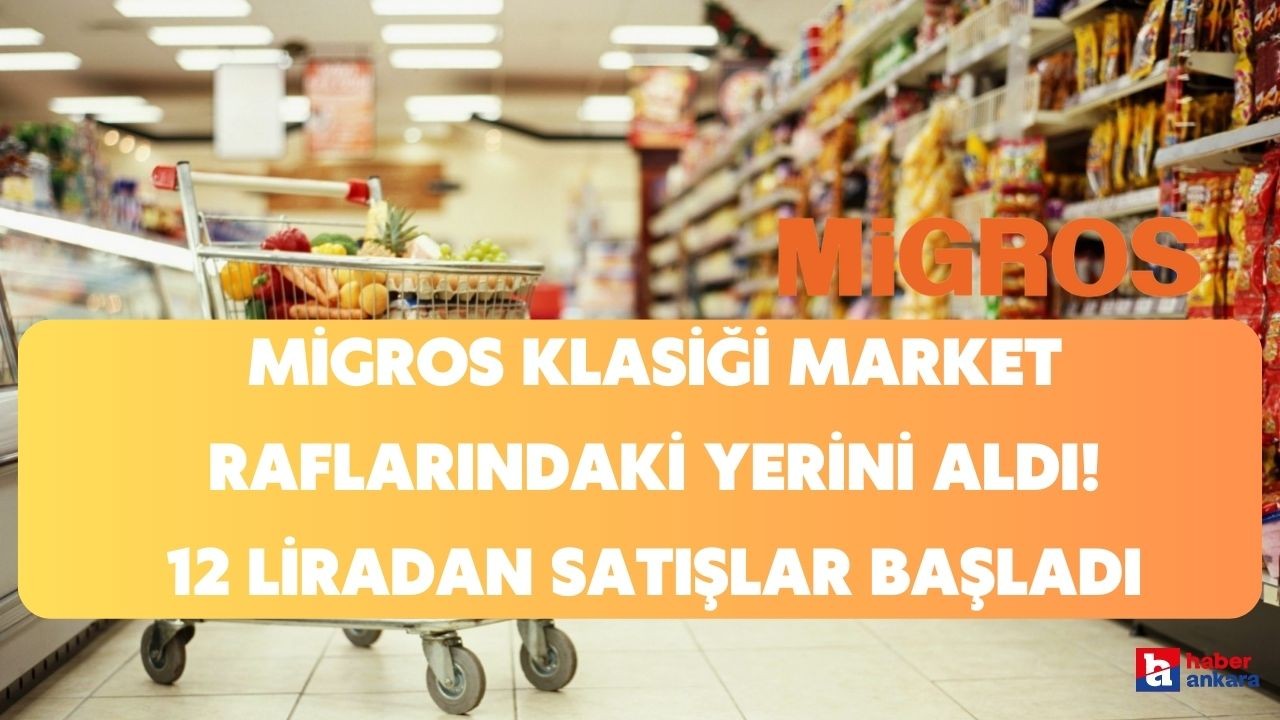 Migros klasiği geldi! Cumadan cumaya indirimlerinde 12 liradan satışlar başladı kapanın elinde kalacak