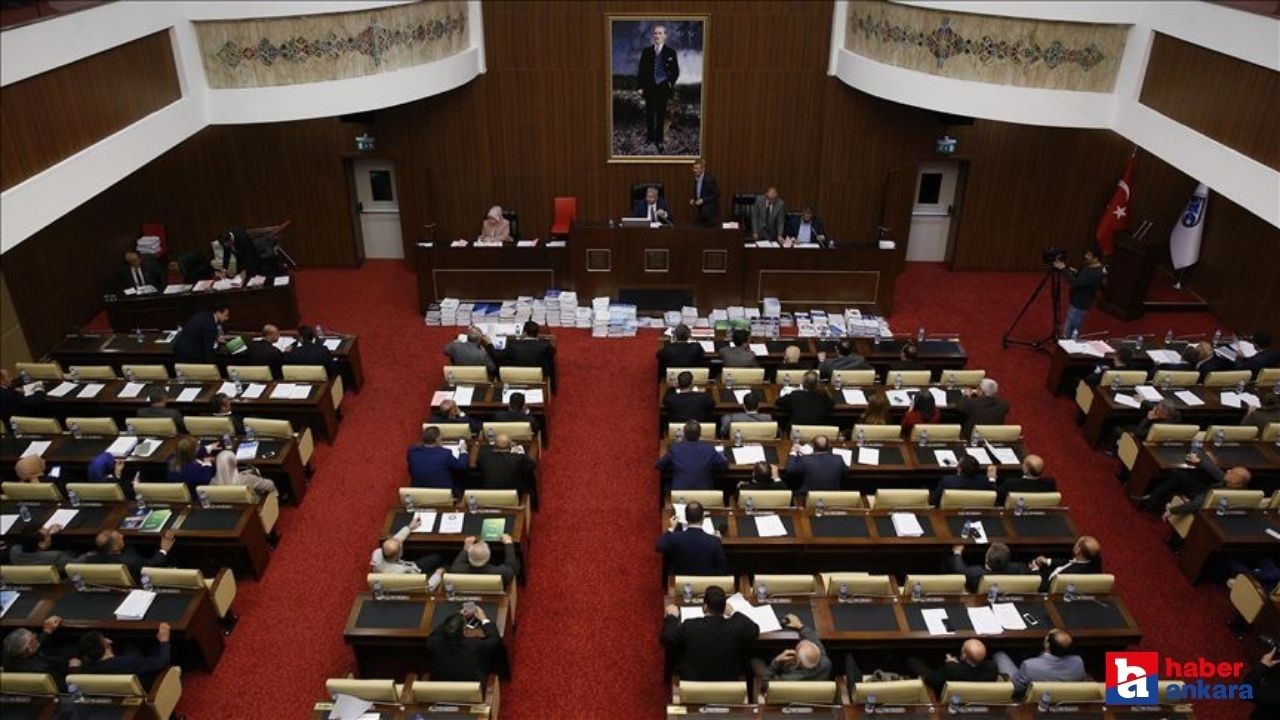 Ankara Büyükşehir Belediye Meclisi ağustos ayı dördüncü toplantısı yapıldı