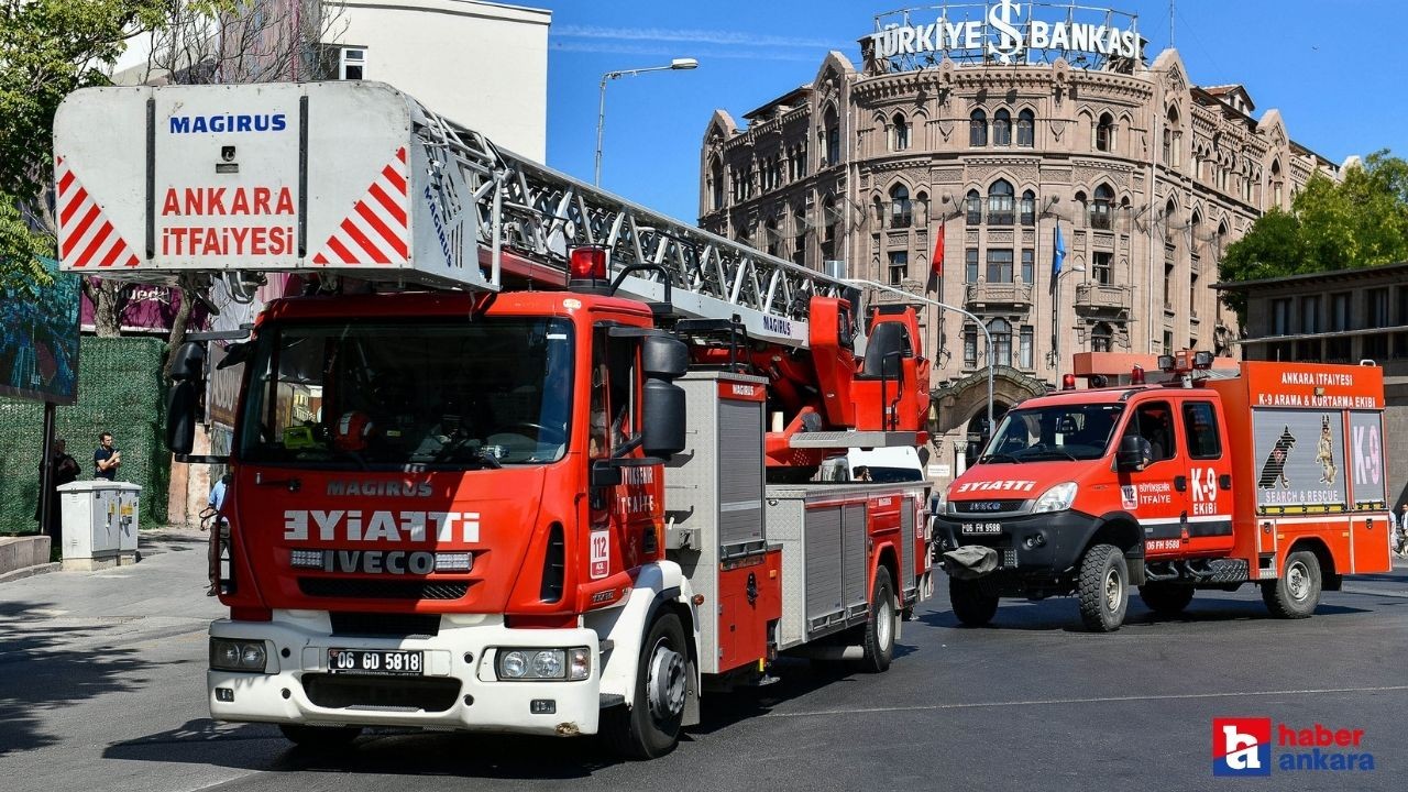 İtfaiye Teşkilatı’nın kuruluşunun yıl dönümü Ankara'da çeşitli etkinliklerle kutlandı
